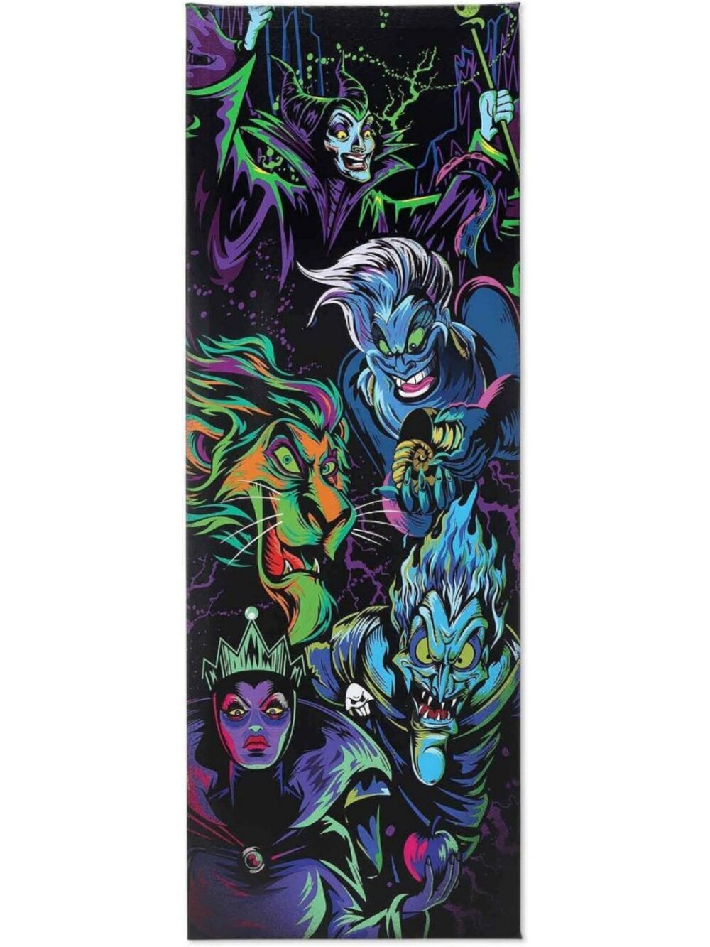 Disney Villains Gallery Wrapped Canvas Art | Unique Wall Decor for Home & Office